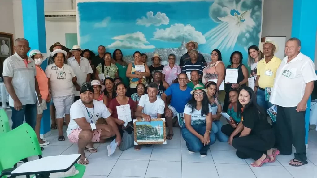 coordenadores de romaria se reunem com equipe do santuario apos dois anos sem visitar bom jesus da lapa