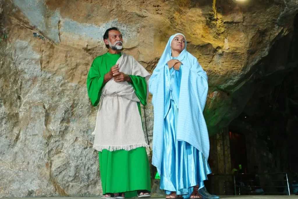 santuario do bom jesus da lapa quadro vivo representa terceira dor de maria