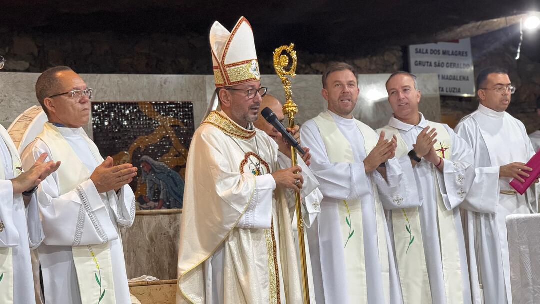 Missa em ação de graças pela eleição do Papa Leão XIV