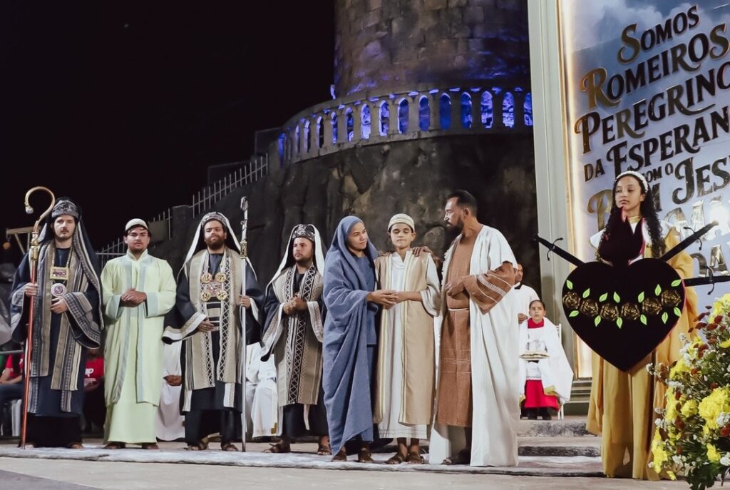 Grupo Teatral do Santuário encena 3ª dor de Maria