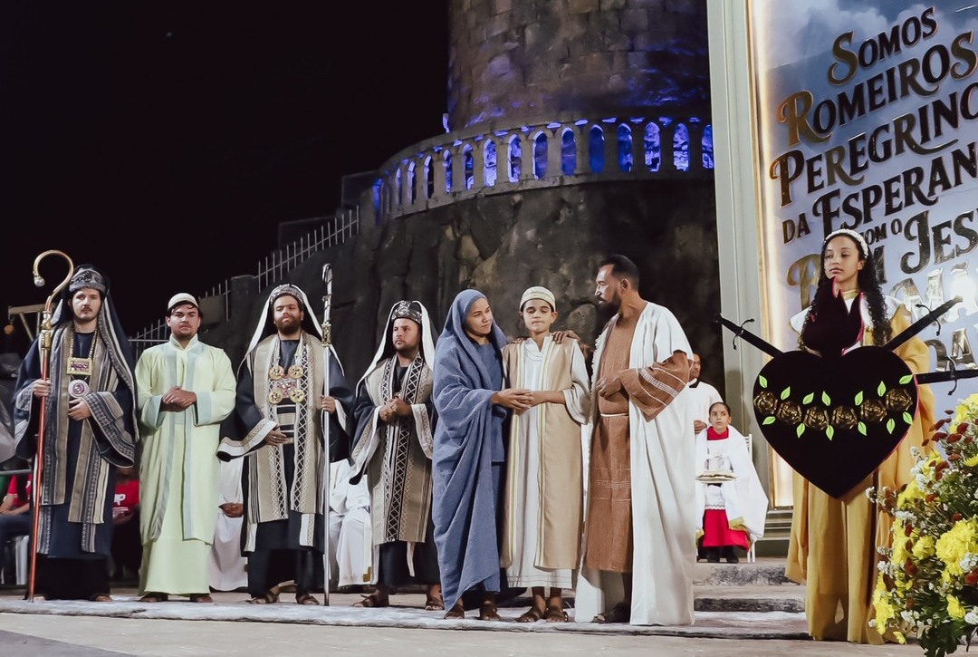 Grupo Teatral do Santuário encena 3ª dor de Maria